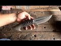 Knife Making - Making a Black Bowie Knife