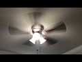 HB Clarkston & Bellina Ceiling Fans Running On All Speeds