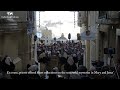 Our Lady of Sorrows procession in Valletta, Malta