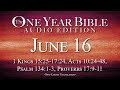June 16 - One Year Bible Audio Edition