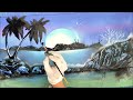 How to Paint Magical Night in 20 Minutes | Spray Paint Art Beginnners Tutorial