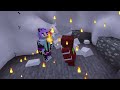 We Created bunker to survive EXTREME COLD WEATHER In Minecraft