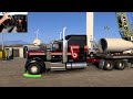 Transporting a Massive Wind Turbine Blade in American Truck Simulator | 4k 60fps | Thrustmaster TX