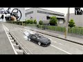 180SX Drifting Osaka Industrial Zone - Assetto Corsa PC | Steering Wheel Gameplay