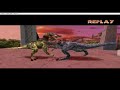 Savage T-rex Gameplay On Warpath: Jurassic Park