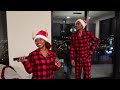Vlogmas Night Routine ✨We Put On Matching Pajamas And Watch Christmas Movies ❤️🎉 #vlogmasday3