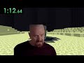 Walter White Speedruns Minecraft
