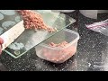 #Luncheon meat preparation for hook bait and feed when #feeder fishing.