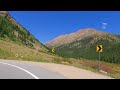 Colorado Rocky Mountain Scenic Drive Independence Pass to Aspen 4K