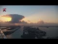 Time-lapse Port Miami Arrivals Feb 17 2023