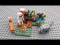 Lego Minecraft The Taiga Adventure 21162. Unboxing and Speed build. Stop Motion Animations.
