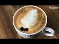 Making latte art at home #1