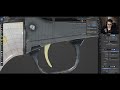 Colt's Revolver in Blender  | 3D Art Timelapse