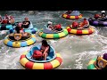 Bumper Boats at Kimball Farm Westford, Mass. (POV)