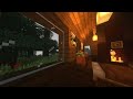 Minecraft Relaxing Music Box 10 Hours (Rain + Visuals)