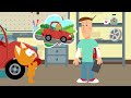 Котенок и волшебный гараж 🚜 –  Самые удивительные машинки 😺🚙 – Мультфильм для детей про машинки