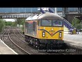 (4K) Train Spotting At Church Fenton Station 29/04/2024