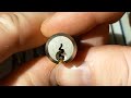 (1183) guard euro cylinder with a nasty keyway
