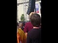LeBron and team speaking at championship parade rally
