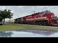Chasing CSX 911 w/ New K5LA on the Tropicana Juice Train!