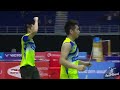 Malaysia's GOH V Shem with badminton nuclear bomb smashing-highlights