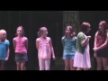 Children audition for Little Mermaid