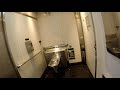 How the NYC Self-Cleaning Toilet Cleans Itself - GoPro left inside