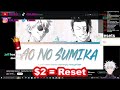 $2 Resets The Song, Stream Ends When The Song Ends (Ao No Sumika by Tatsuya Kitani | JJK Opening 3)
