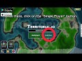 HOW to MAKE and PLAY YOUR OWN CUSTOM MAP in TERRITORIAL.IO in ONLY 2 MINUTES! | MAY 2024