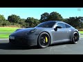 Exhaust Sound of 2025 Porsche 911 Carrera GTS in Slate Grey Neo