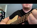 Terminator theme song acoustic bass cover