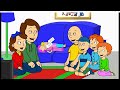 Caillou Gets Ungrounded: Emily & Lily are Born!