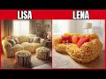 Lisa or lena|| Houses,rooms,kitchen,home appliances and many more || #lisaorlena #wouldyourather