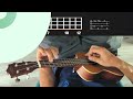 C418 SUBWOOFER LULLABY Ukulele Tutorial