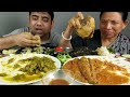 FOOD ASMR VERY SPICY DISHES EATING WITH MY MOTHER