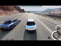 Using a NOT So Legal Police Car to Stop My Friend in BeamNG Drive Mods!