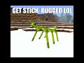 Stick bug in Minecraft