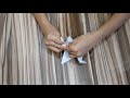 How To Make an Origami Flapping Bird - EASY step by step! Origami flapping bird - Easy Origami