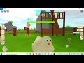 Virei uma galinha e fiz minha propia fazenda no Roblox -Chicken Life.