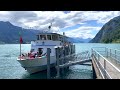 Walensee, Switzerland 4K - A Breathtaking Journey by Boat on The Lake - 4K Video Ultra HD 60fps