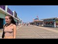 Walking the Boardwalk in Wildwood, New Jersey