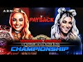 WWE Payback 2024 Dream Match Card | My Dream Card | Action Dream Mania