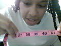 FINALLY measuring my thigh length natural hair