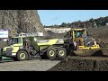 Volvo L120H Radlader lädt Volvo HX04 Prototype Dumper