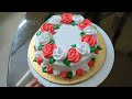 Christmas Cake Recipe|simple yet delicious vanilla cake |Merry Christmas~The Crafters Lane