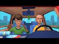 Teenage Caillou Learns to Drive