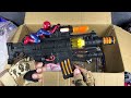 Spider-man toy set unboxing, Spider-Man electric toy gun, Spider-Man action toy