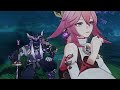 Yae Miko: Anecdote of a Divine Kitsune Guuji Character Demo JP DUB ENG SUB Genshin Impact