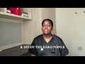 HOW I GOT 7 DISTINCTIONS IN MATRIC(Study Tips)