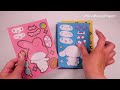 [ Paper Diy ] Sanrio Summer Sticker Book ASMR